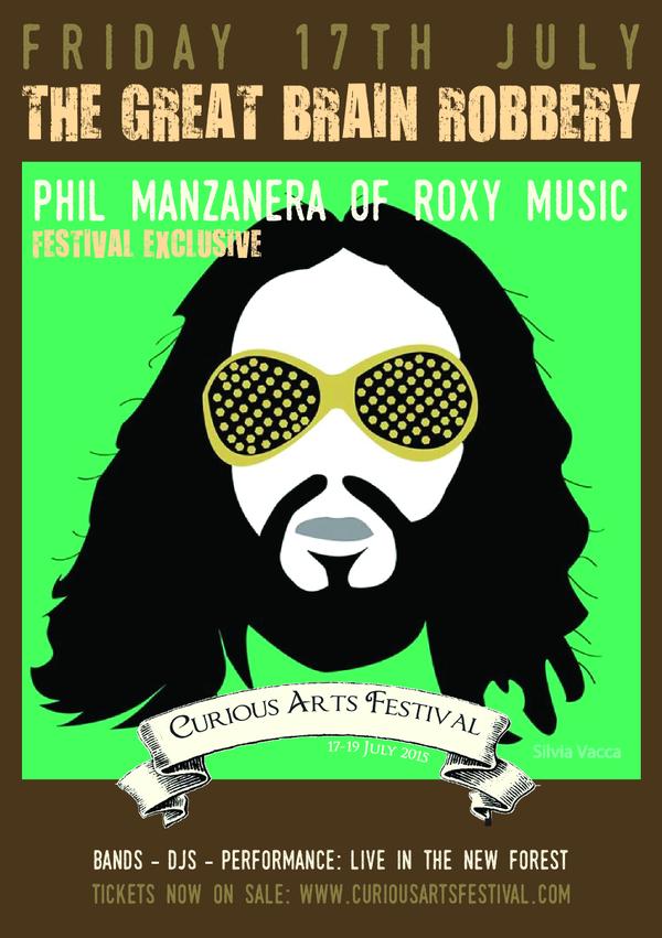 Phil to play at ‘The Great Brain Robbery’