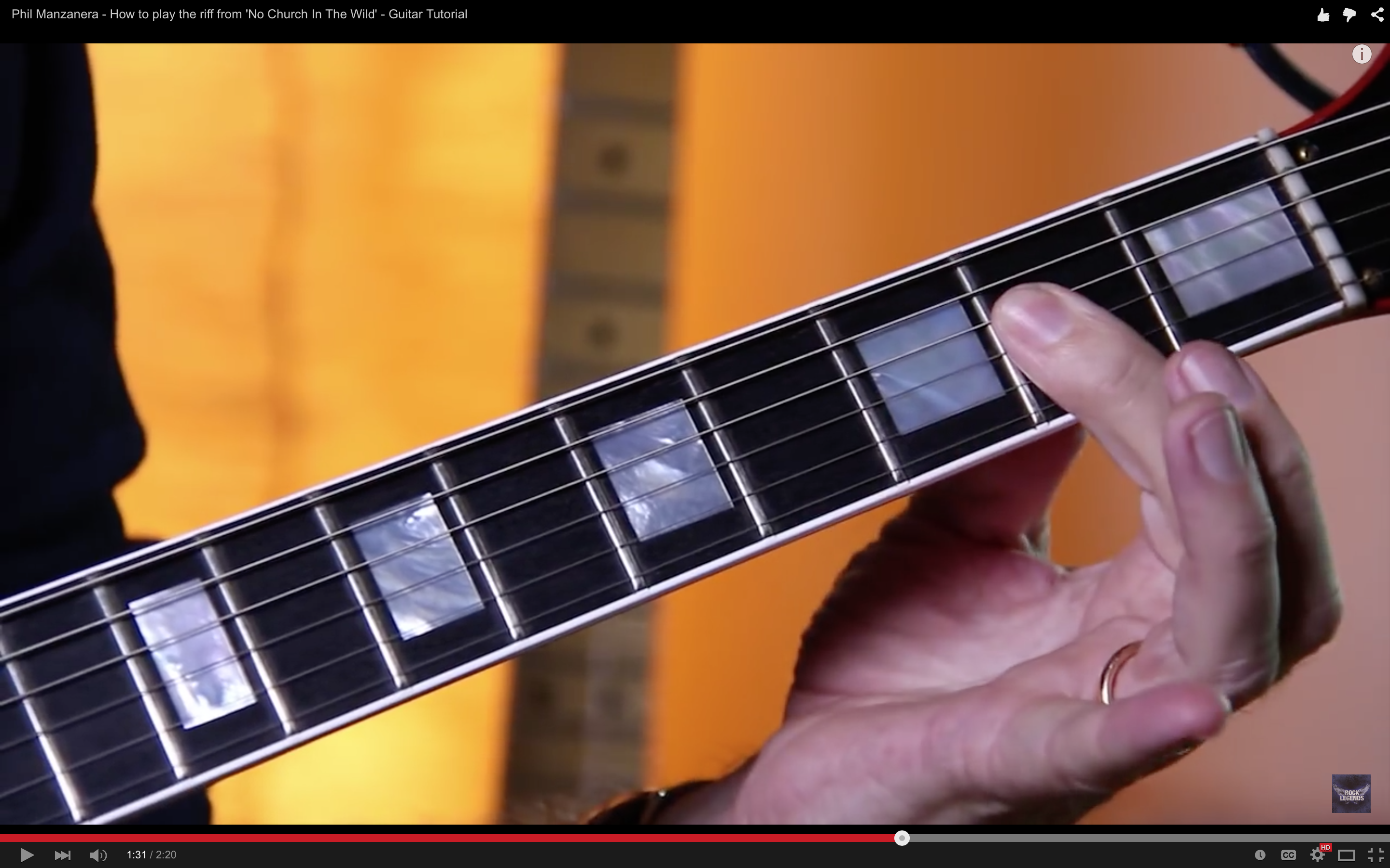 How to play the riff from ‘No Church In The Wild’ Video